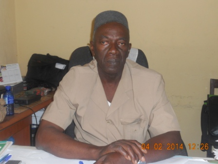 Moustapha N'Diaye, Secrétaire administratif CNTG    Photo- Africaguinee.com