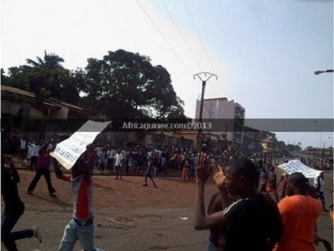 Feature image Manifestations à Conakry