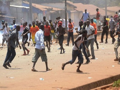 Manifestations à Conakry