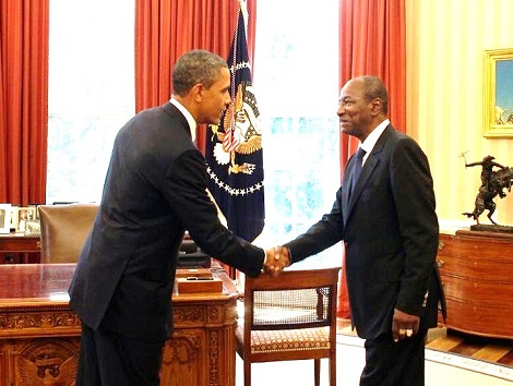 Obama et Alpha Condé