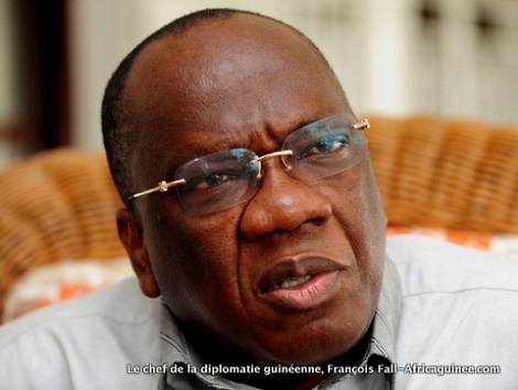 François Lounceny Fall, Ministre d'Etat des affaires étrangères