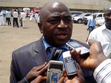 Le ministre de la santé  Remy Lamah
