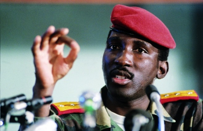 L'ancien président burkinabé Thomas Sankara