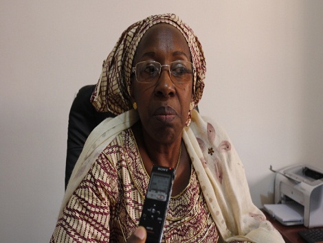 Hadja Biya Diallo, vice-présidente de la Commission électorale nationale indépendante (CENI)