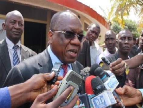 François Lounceny Fall, Ministre d'Etat chargé des affaires étrangères