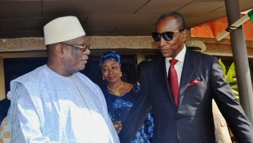 Les présidents Boubacar Keita (Mali) et Alpha Condé (Guinée)-Africaguinee.com