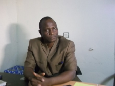 Lansana Komara, secrétaire administratif du RPG Arc-en-ciel