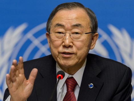 Banki Moon, Secrétaire Général de l'ONU