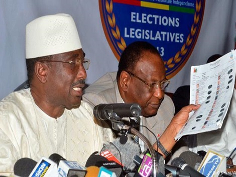 Sidya Touré et Lansana Kouyaté