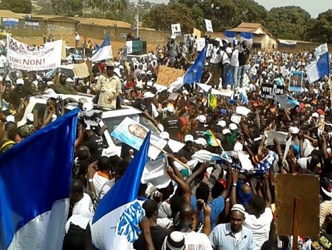 Meeting de l'opposition du 22 janvier 2015   Photo-Africaguinee.com