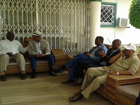 Feature image Des leaders politiques chez Cellou Dalein Diallo Photo-Africaguinee.com