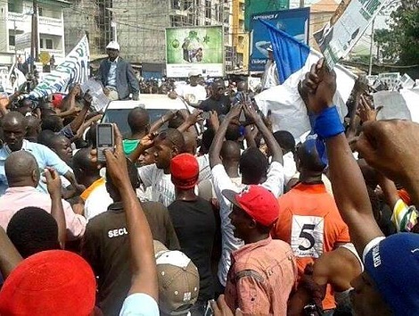Meeting de l'opposition du 7 janvier 2015-Photo-Africaguinee.com