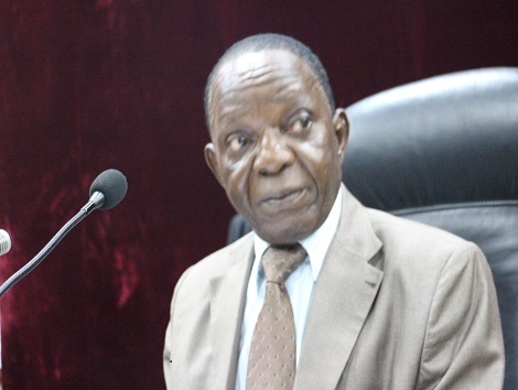 Le président de l'Assemblée Nationale, Claude Kory Kondiano