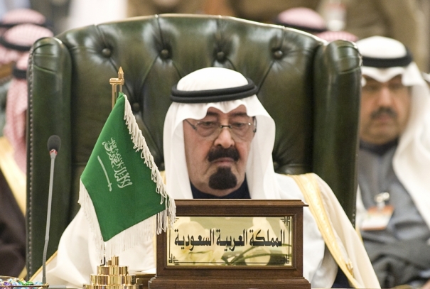 Le Roi Abdallah d'Arabie Saoudite