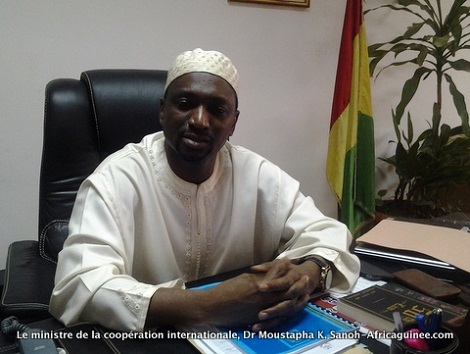 Koutoubou Moustapha Sanoh, ministre de la coopération internationale