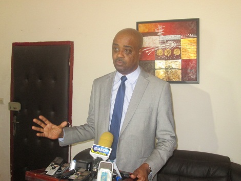 Le Porte-parole du gouvernement guinéen, Damantang Albert Camara Photo-Africguinee.com