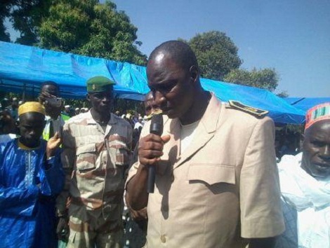 Le préfet de Labé, Commandant Mamadou Lamarana Diallo