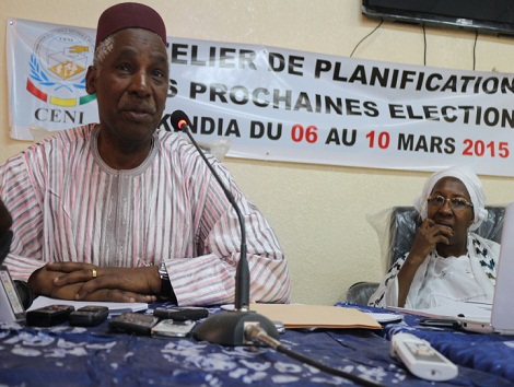 Bakary Fofana, Président de la CENI        Photo-Africaguinee.com