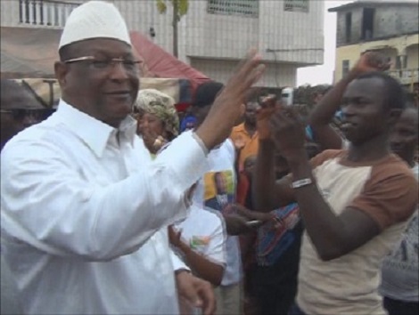 Lansana Kouyaté, leader du PEDN