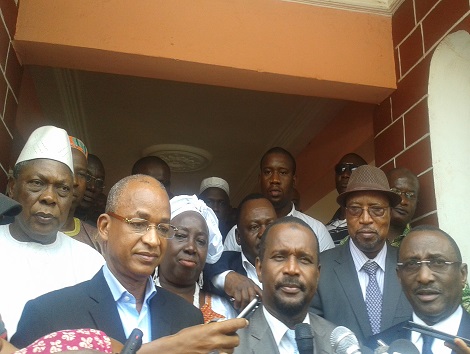Feature image Des leaders de l'opposition guinéenne
