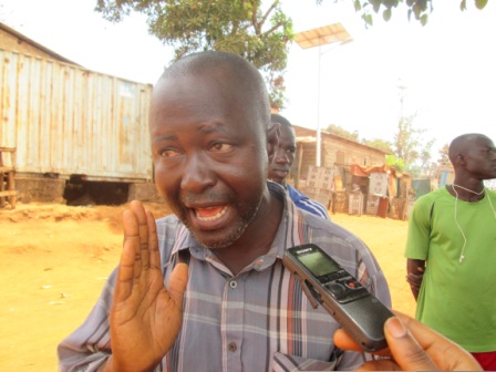 Le secrétaire général de la jeunesse du KM36, Mohamed Conté