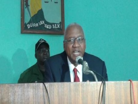 Maître Cheick Sackho, Ministre d'Etat chargé de la justice