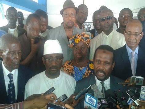 Des leaders de l'opposition guinéenne