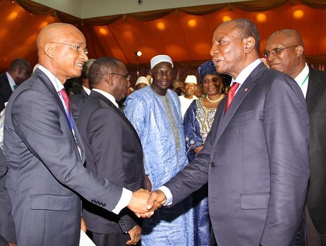 Feature image Cellou Dalein Diallo, président de l'UFDG, et le président de la République, Pr Alpha Condé Photo d'Archive