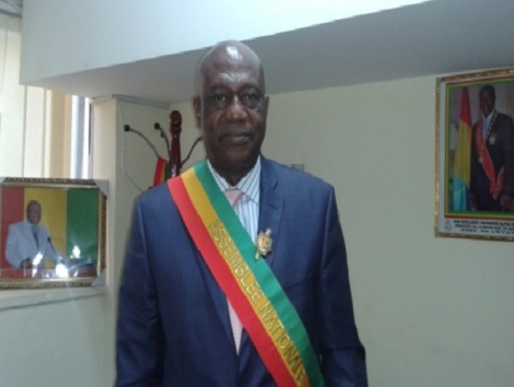 El hadj Damaro Camara, Président du Groupe Parlementaire RPG Arc-en-ciel        Photo-Africaguinee.com
