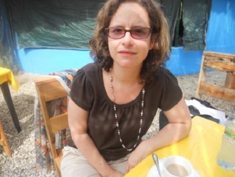 Elise Keppler lors d'une de ses visites à Conakry   Photo-Africaguinee.com