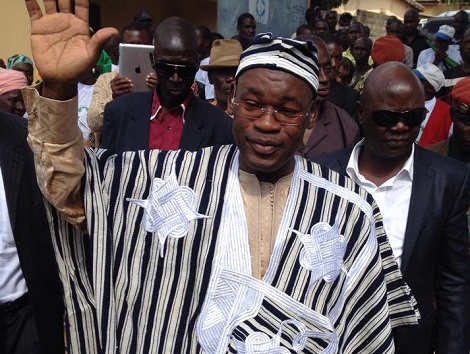 Feature image Le Ministre d'Etat Papa Koly Kourouma lors d'une de ses tournées en région forestière Photo-Africaguinee.com