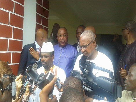 Feature image Des membres du Gouvernement et des Leaders de l'Opposition Photo Africaguinee.com juin 2015