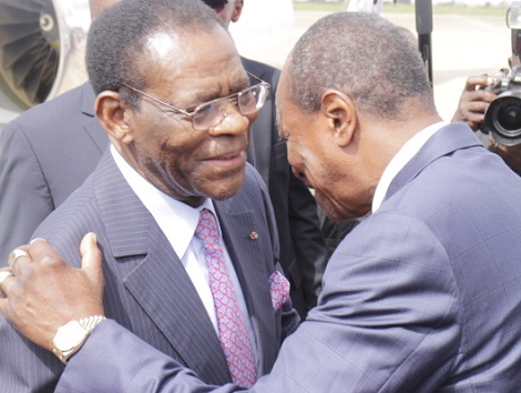 Les Présidents Téodoro Obiang Guéma et Alpha Condé    Photo-Africaguinee.com