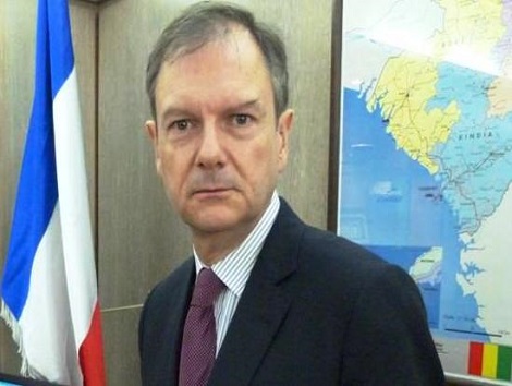 Bertrand Cauchery, Ambassadeur de France en Guinée