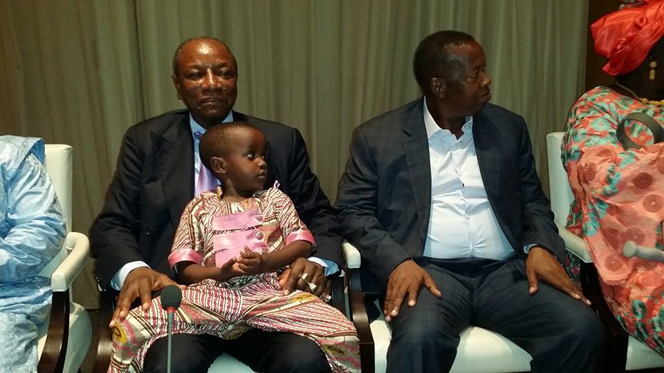 Feature image Le président Alpha Condé et l'homme d'affaires Diallo Sadakaadji à Dakar