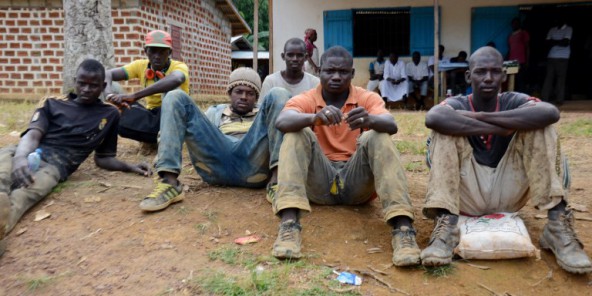 Des immigrés maliens au Gabon-Photo: AFP