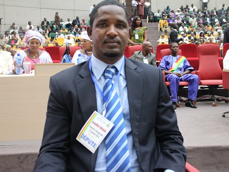 Mouctar Diallo, Président de NFD, Photo Africaguinee.com