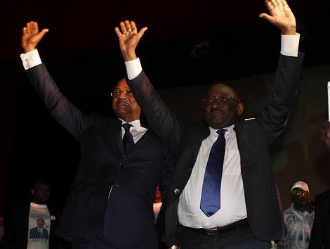 Cellou Dalein Diallo et Sidya Touré