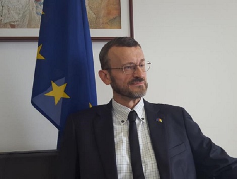 Feature image Gerardus Gielen, Chef de la Délégation de l'Union Européenne en Guinée, Photo Africaguinee.com
