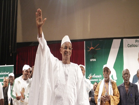 Cellou Dalein Diallo, président de  l'UFDG