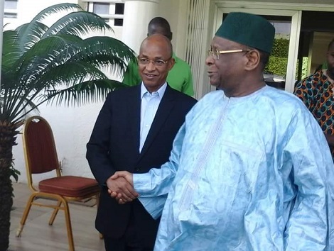 Cellou Dalein Diallo et Lansna Kouyaté