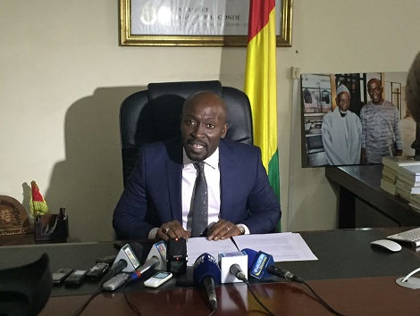 Kalifa Gassama Diaby, Ministre guinéen des Droits de l'Homme et des Libertés Publiques