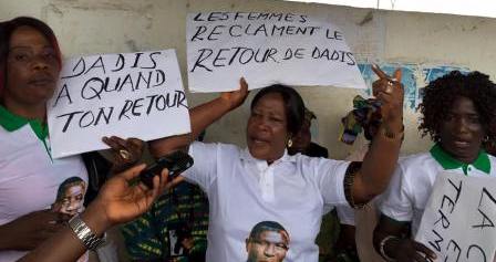 Des partisans de Moussa Dadis Camara à Conakry