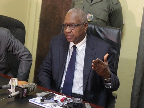 Cheick Sacko,ministre de la Justice, Photo-Boubacar Diallo, Africaguinee.com