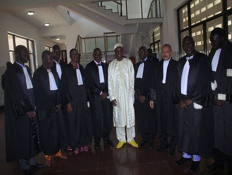 Feature image Des membres de la Cour Constitutionnelle