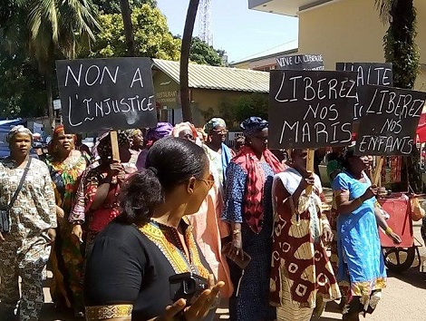 Feature image Des manifestantes à Conakry Photo-Africaguinee.com