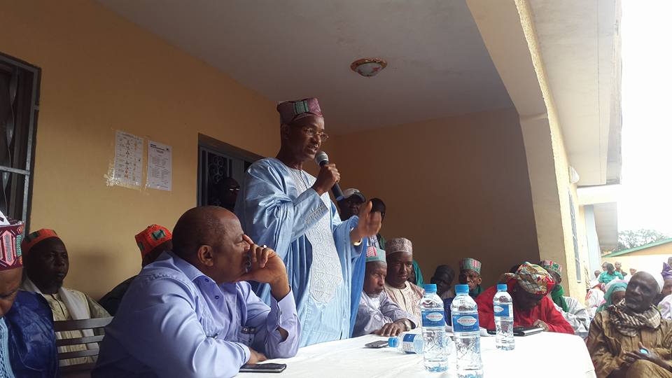 Cellou Dalein Diallo lors d'un meeting à Labé-Africaguinee.com