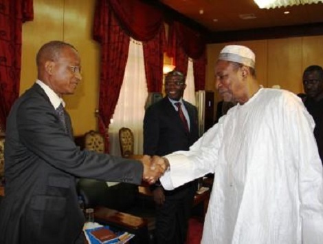 Cellou Dalein Diallo et Alpha Condé  Photo d'archive