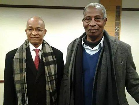 Cellou Dalein Diallo et Bah Oury