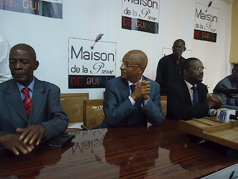 Jean Marie Doré, Cellou Dalein Diallo et Aboubacar Sylla